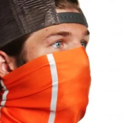 B-Driven Sports Safety Orange | Neck Gaiter