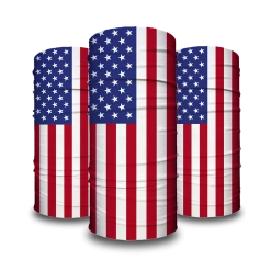 B-Driven Sports USA Flag | Neck Gaiter Neck Gaiters