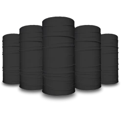 B-Driven Sports Solid Black | Kids Gaiter