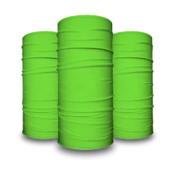 B-Driven Sports Solid Lime Green | Kids Gaiter Neck Gaiters