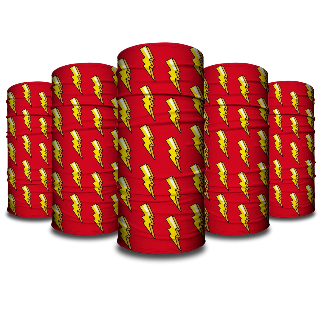 B-Driven Sports Neck Gaiters Lightning | Kids Gaiter 8 B-Driven Sports Neck Gaiters Lightning | Kids Gaiter