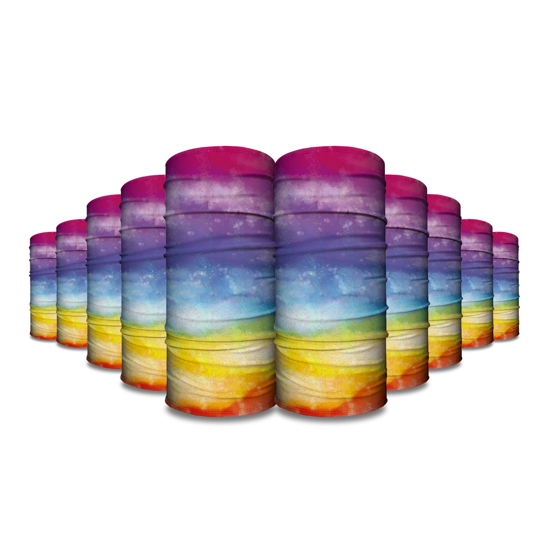 B-Driven Sports Faded Rainbow | Kids Gaiter Neck Gaiters 9 B-Driven Sports Faded Rainbow | Kids Gaiter Neck Gaiters