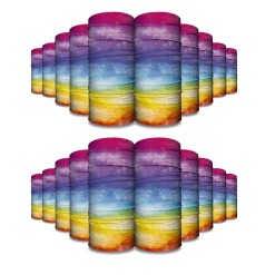 B-Driven Sports Faded Rainbow | Kids Gaiter Neck Gaiters 17 B-Driven Sports Faded Rainbow | Kids Gaiter Neck Gaiters