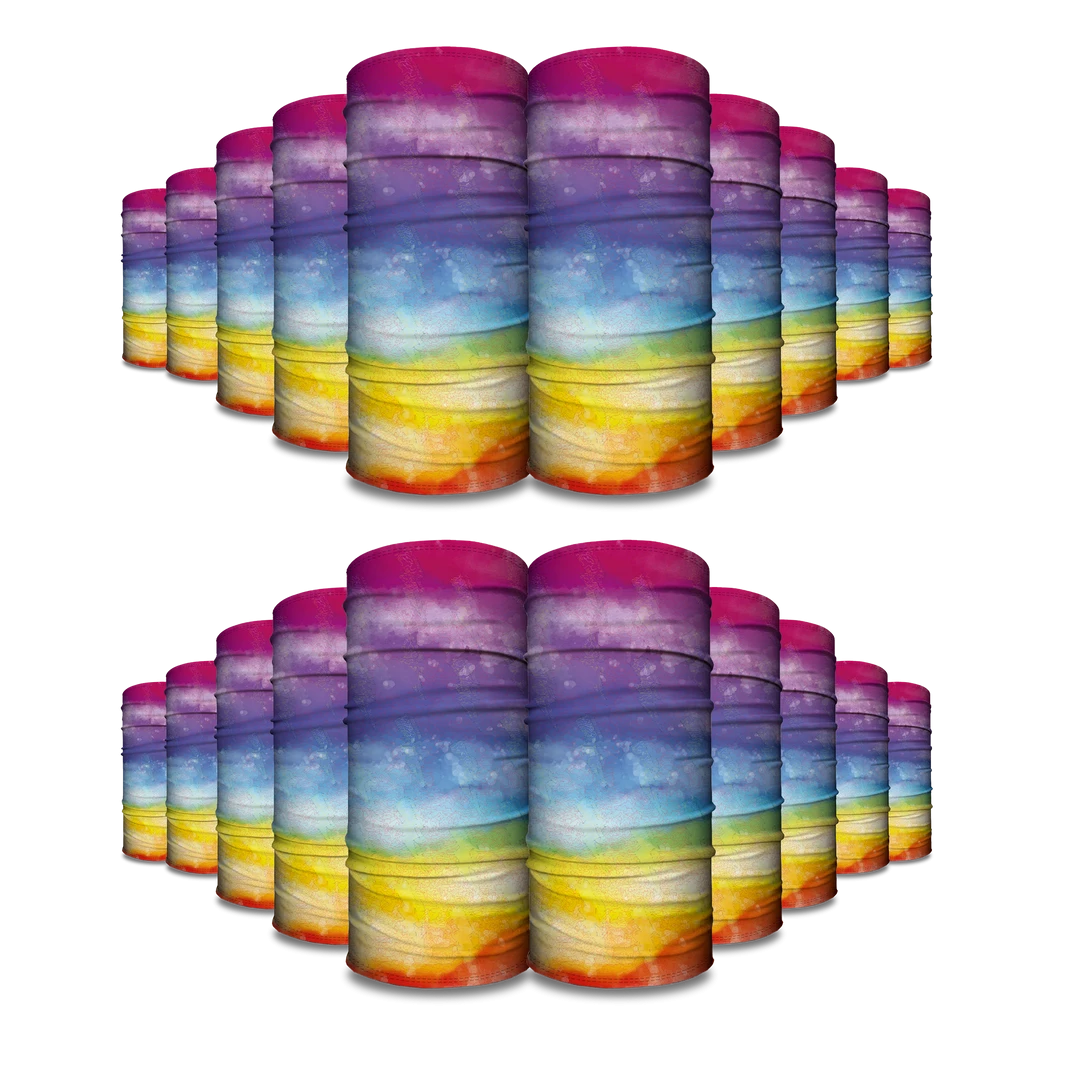 B-Driven Sports Faded Rainbow | Kids Gaiter Neck Gaiters 10 B-Driven Sports Faded Rainbow | Kids Gaiter Neck Gaiters