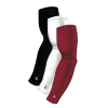 B-Driven Sports Sports Arm Sleeve Bundles 3-Pack Bundle | Solids | White/Black/Maroon Dark 1 B-Driven Sports Sports Arm Sleeve Bundles 3-Pack Bundle | Solids | White/Black/Maroon Dark
