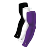 B-Driven Sports 3-Pack Bundle | Solids | White/Black/Purple Light / Medium Sports Arm Sleeve Bundles 1 B-Driven Sports 3-Pack Bundle | Solids | White/Black/Purple Light / Medium Sports Arm Sleeve Bundles