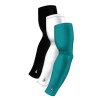 B-Driven Sports 3-Pack Bundle | Solids | White/Black/Green Aqua Light Sports Arm Sleeve Bundles 2 B-Driven Sports 3-Pack Bundle | Solids | White/Black/Green Aqua Light Sports Arm Sleeve Bundles