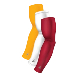 B-Driven Sports 3-Pack Bundle | Solids | Maroon Dark/White/Yellow Dark