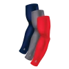 B-Driven Sports 3-Pack Bundle | Solids | Red Standard Dark/Grey Dark/Blue Navy Dark Sports Arm Sleeve Bundles
