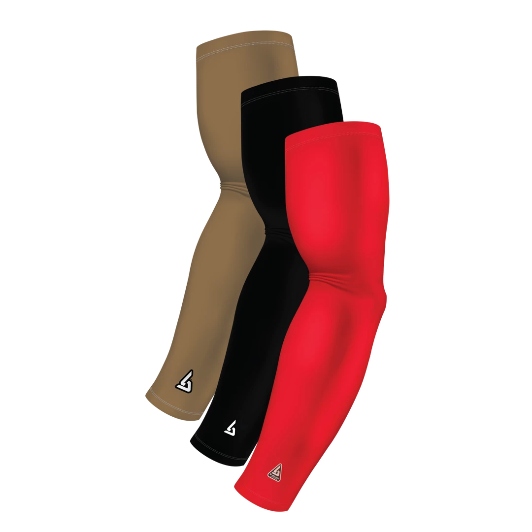 B-Driven Sports Sports Arm Sleeve Bundles 3-Pack Bundle | Solids | Maroon Standard/Black/Gold Dark 3 B-Driven Sports Sports Arm Sleeve Bundles 3-Pack Bundle | Solids | Maroon Standard/Black/Gold Dark