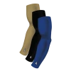 B-Driven Sports Sports Arm Sleeve Bundles 3-Pack Bundle | Solids | Blue Royal Standard/Black/Gold Standard