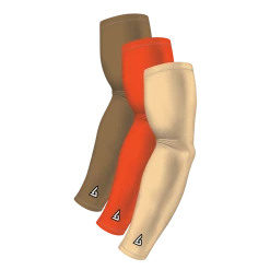 B-Driven Sports 3-Pack Bundle | Solids | Beige/Orange Dark/Gold Dark Sports Arm Sleeve Bundles