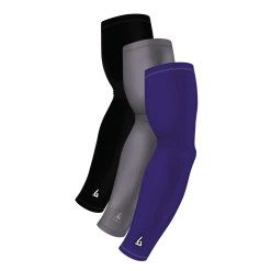 B-Driven Sports 3-Pack Bundle | Solids | Purple Dark/Grey Dark/Black Sports Arm Sleeve Bundles