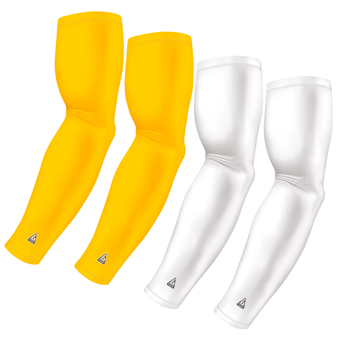 B-Driven Sports 4-Pack Bundle | Solids | White/Yellow Bright 3 B-Driven Sports 4-Pack Bundle | Solids | White/Yellow Bright