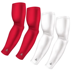 B-Driven Sports 4-Pack Bundle | Solids | White/Maroon Standard