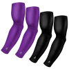 B-Driven Sports 4-Pack Bundle | Solids | Black/Purple Medium