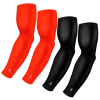 B-Driven Sports 4-Pack Bundle | Solids | Black/Orange Fire Sports Arm Sleeve Bundles