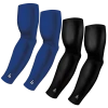 B-Driven Sports Sports Arm Sleeve Bundles 4-Pack Bundle | Solids | Black/Blue Royal Standard 1 B-Driven Sports Sports Arm Sleeve Bundles 4-Pack Bundle | Solids | Black/Blue Royal Standard