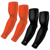 B-Driven Sports 4-Pack Bundle | Solids | Black/Orange Dark Sports Arm Sleeve Bundles