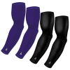 B-Driven Sports 4-Pack Bundle | Solids | Black/Purple Dark