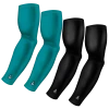 B-Driven Sports Sports Arm Sleeve Bundles 4-Pack Bundle | Solids | Black/Green Aqua Light 2 B-Driven Sports Sports Arm Sleeve Bundles 4-Pack Bundle | Solids | Black/Green Aqua Light