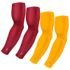 B-Driven Sports Sports Arm Sleeve Bundles 4-Pack Bundle | Solids | Maroon Dark/Yellow Dark 2 B-Driven Sports Sports Arm Sleeve Bundles 4-Pack Bundle | Solids | Maroon Dark/Yellow Dark