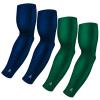 B-Driven Sports 4-Pack Bundle | Solids | Blue Navy Dark/Green Hunter Sports Arm Sleeve Bundles