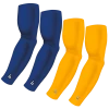 B-Driven Sports 4-Pack Bundle | Solids | Blue Royal Standard/Yellow Dark Sports Arm Sleeve Bundles 2 B-Driven Sports 4-Pack Bundle | Solids | Blue Royal Standard/Yellow Dark Sports Arm Sleeve Bundles