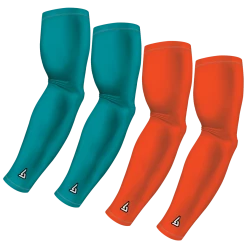 B-Driven Sports 4-Pack Bundle | Solids | Green Aqua Light/Orange Dark