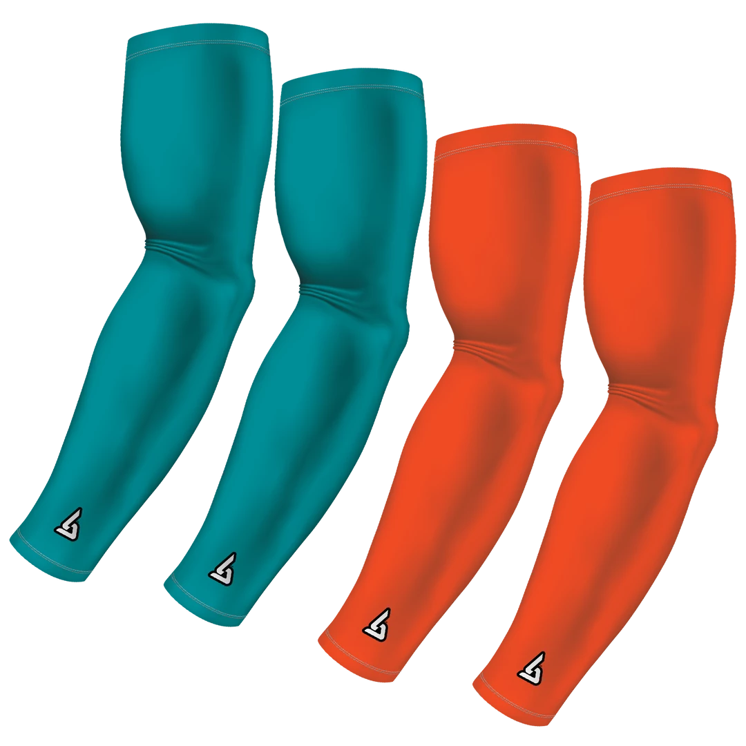 B-Driven Sports 4-Pack Bundle | Solids | Green Aqua Light/Orange Dark 3 B-Driven Sports 4-Pack Bundle | Solids | Green Aqua Light/Orange Dark