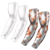 B-Driven Sports 4-Pack Bundle | Solid/Flake Camo | White Bundle 1 Sports Arm Sleeve Bundles