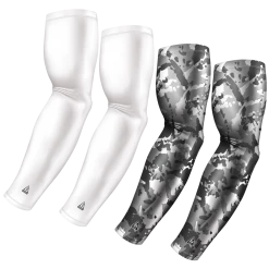 B-Driven Sports 4-Pack Bundle | Solid/Flake Camo | White Bundle 8
