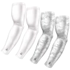 B-Driven Sports 4-Pack Bundle | Solid/Wild | White Bundle 10 Sports Arm Sleeve Bundles