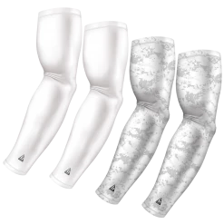 B-Driven Sports 4-Pack Bundle | Solid/Wild | White Bundle 10 Sports Arm Sleeve Bundles