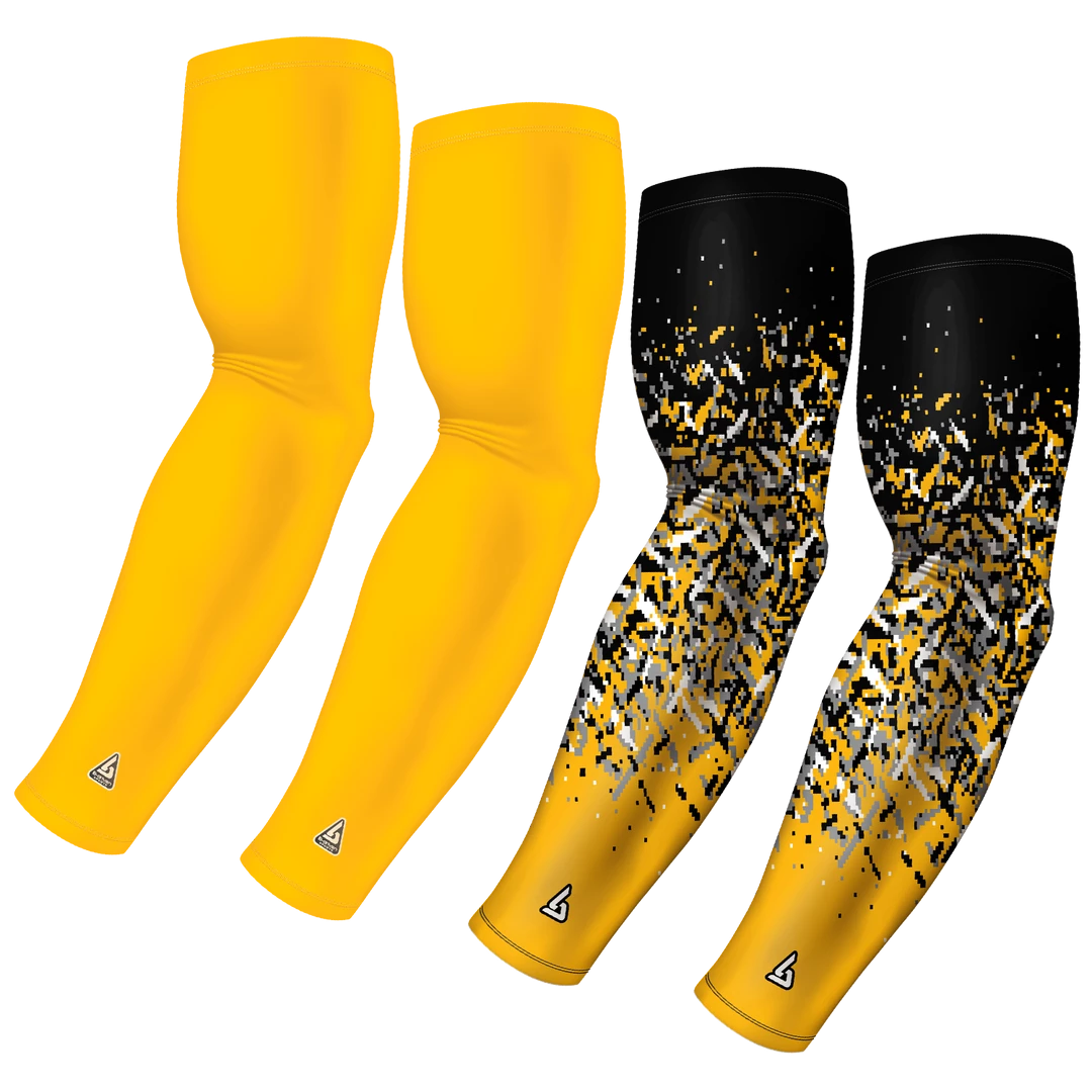 B-Driven Sports 4-Pack Bundle | Solid/Confetti | Yellow Standard Bundle 6 3 B-Driven Sports 4-Pack Bundle | Solid/Confetti | Yellow Standard Bundle 6