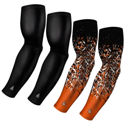 B-Driven Sports 4-Pack Bundle | Solid/Confetti | Black Bundle 10 Sports Arm Sleeve Bundles