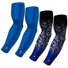 B-Driven Sports 4-Pack Bundle | Solid/Confetti | Blue Royal Bright Bundle 3 Sports Arm Sleeve Bundles
