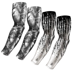 B-Driven Sports 4-pack Bundle | Flake/Streaks | Grey 2