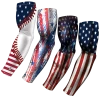 B-Driven Sports Sports Arm Sleeve Bundles 4-pack Bundle | Patriot | Patriot Bundle 1