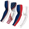 B-Driven Sports Sports Arm Sleeve Bundles 4-pack Bundle | Patriot | Baseball Bundle 1