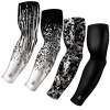 B-Driven Sports 4-pack Bundle | Streaks/Confetti/Graffiti/Solid | Black 2 Sports Arm Sleeve Bundles