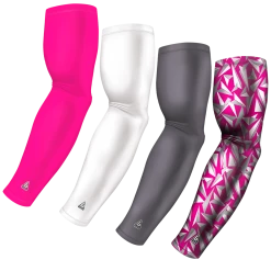 B-Driven Sports 4-pack Bundle | Solid/Razor | Pink 1 Sports Arm Sleeve Bundles