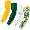 B-Driven Sports Sports Arm Sleeve Bundles 4-pack Bundle | Solid/Flaked Camo | Green 3