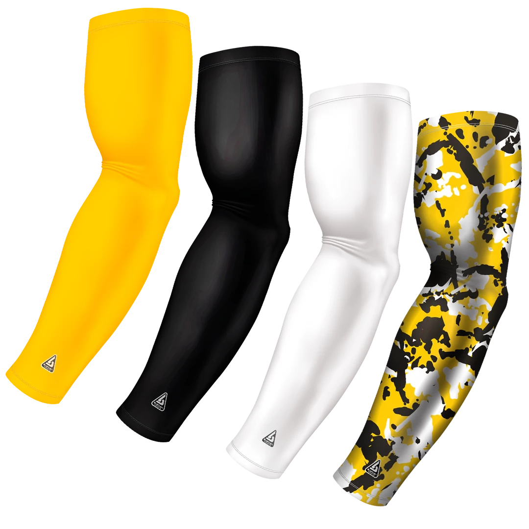 B-Driven Sports 4-pack Bundle | Solid/Flaked Camo | Yellow 4 3 B-Driven Sports 4-pack Bundle | Solid/Flaked Camo | Yellow 4