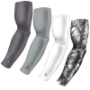 B-Driven Sports Sports Arm Sleeve Bundles 4-pack Bundle | Solid/Flaked Camo | Grey 2