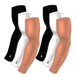 B-Driven Sports 6-Pack Bundle | Solids |White/Black/Brown Medium Flesh