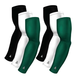 B-Driven Sports 6-Pack Bundle | Solids |White/Black/Green Hunter Dark