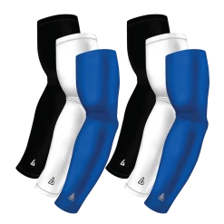 B-Driven Sports 6-Pack Bundle | Solids |White/Black/Blue Royal Bright