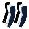 B-Driven Sports 6-Pack Bundle | Solids |White/Black/Blue Navy Sports Arm Sleeve Bundles