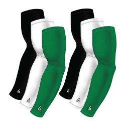 B-Driven Sports 6-Pack Bundle | Solids |White/Black/Green Standard
